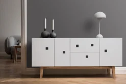 Mueble TV Peep M2, , retro, base de roble*Zweed