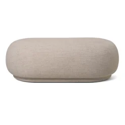 Ottoman Rico, Bouclé sand*Ferm Living Hot