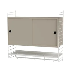 Panel de pared , Blanco, 50x30 cm, paquete de 2*String Sale