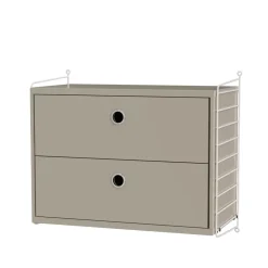 Panel de pared , Blanco, 50x30 cm, paquete de 2*String Clearance