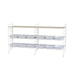 Panel de suelo , , 85x30 cm, paquete de 1*String Online