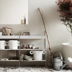 Panel de suelo Outdoor, Galvanizado, 85x30cm, paquete de 2*String Discount