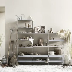Panel de suelo Outdoor, Galvanizado, 85x30cm, paquete de 2*String Discount