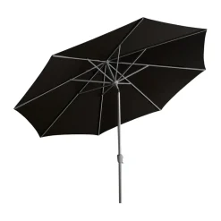 Parasol Bolano, Charcoal black, Ø330 cm*Brafab Discount