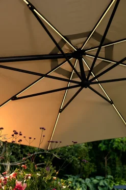Parasol Cilento, Light grey-khaki*Brafab New