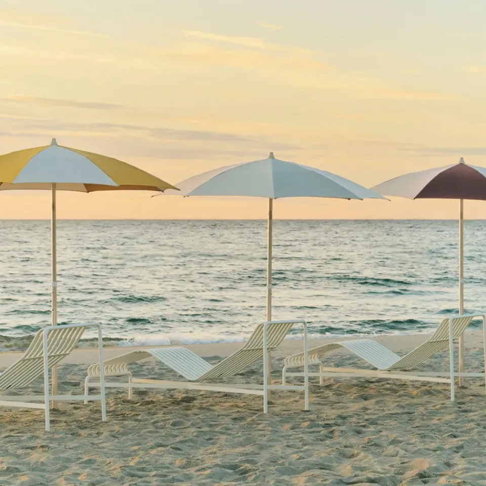 Parasol Terrazza Octagon, Blanco roto-ocre*HAY
