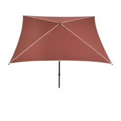 Parasol Terrazza Square, Blanco roto-burdeos*HAY Sale