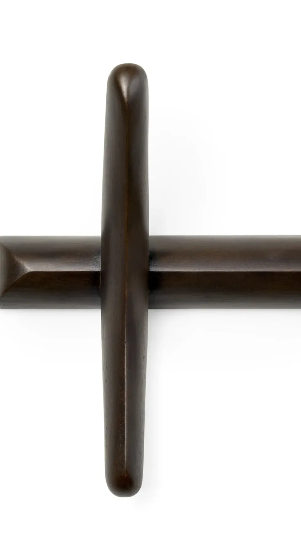 Percha PI 70 cm, Caoba teñida de oscuro*Ethnicraft Discount