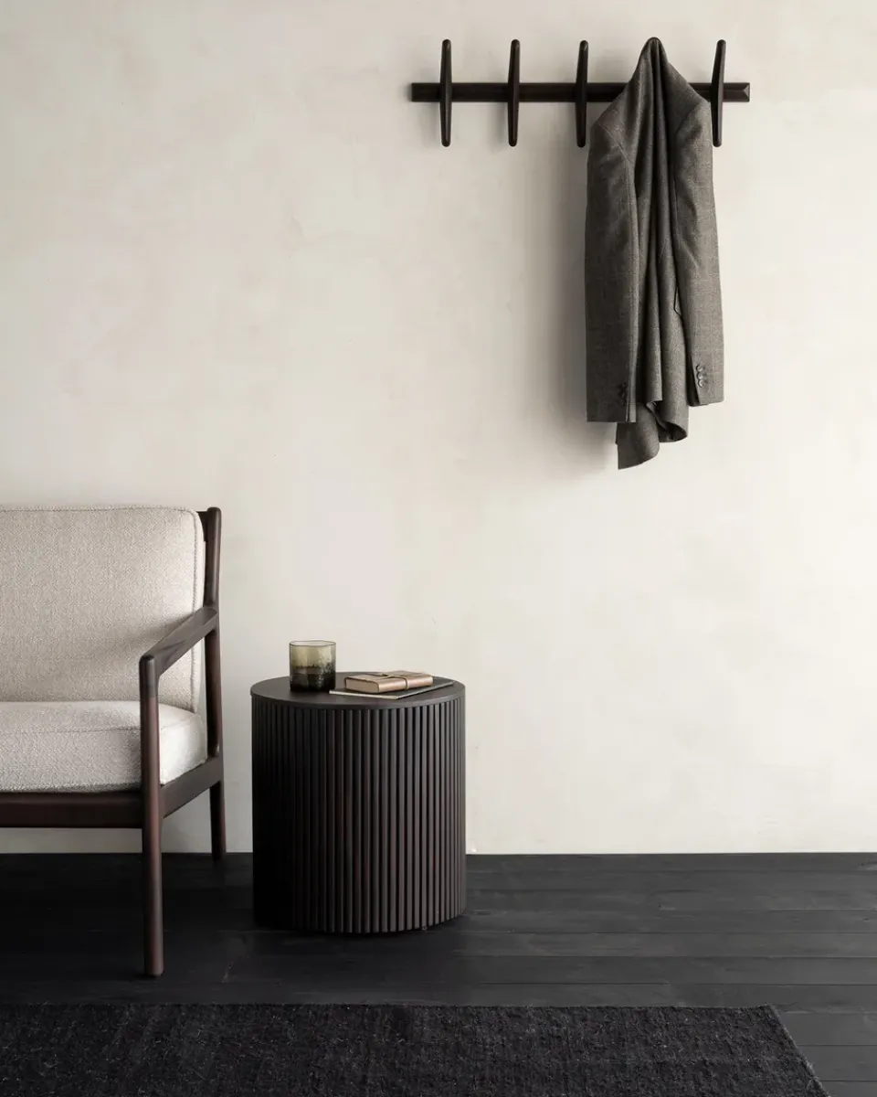Percha PI 70 cm, Caoba teñida de oscuro*Ethnicraft Discount