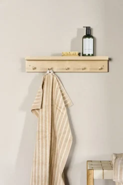 Perchero con estante Alley, Abedul*Scandi Living