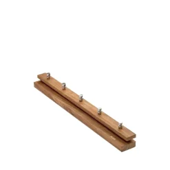 Perchero Cutter, Teca, 5 pomos*Fritz Hansen Discount
