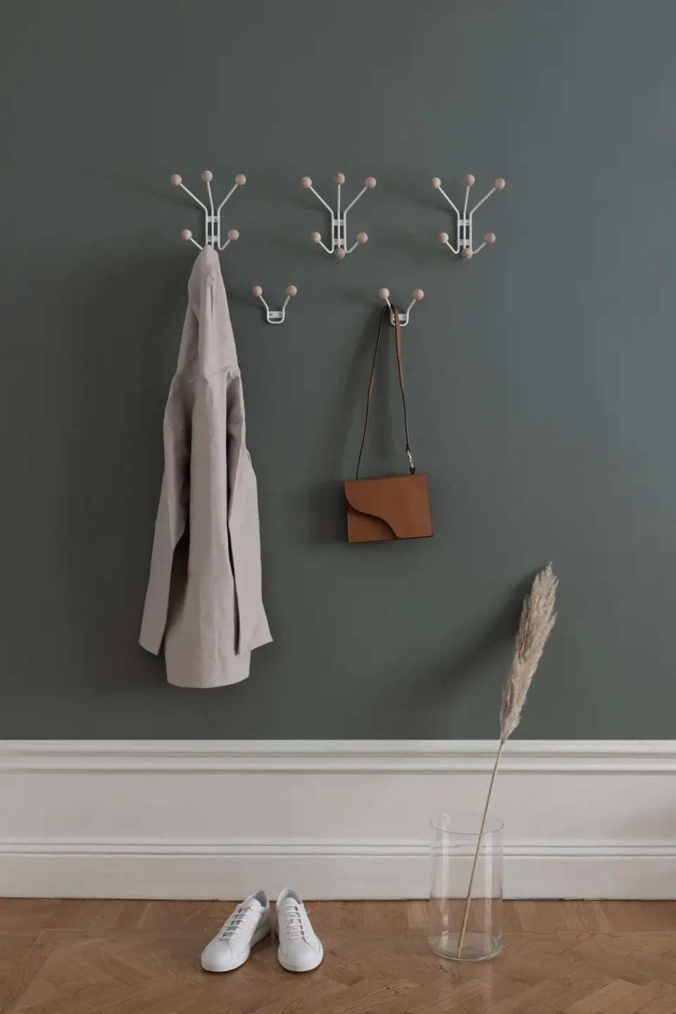 Perchero de pared Bill XXS, Greige*Maze Clearance