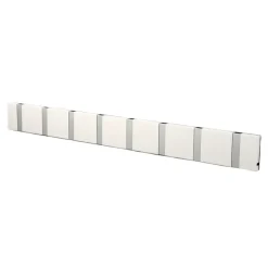 Perchero de pared Knax 80 cm, blanco-gris*LoCa
