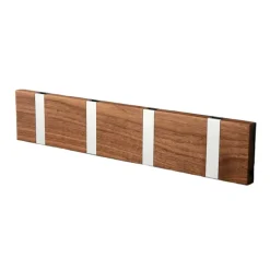 Perchero de pared Knax 40 cm, nogal aceitado-gris*LoCa Hot