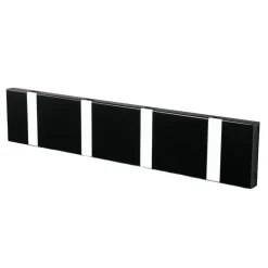 Perchero de pared Knax 40 cm, negro-gris*LoCa New