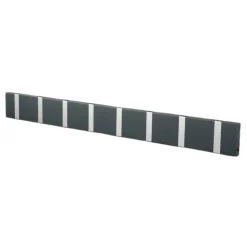 Perchero de pared Knax 80 cm, antracita-gris*LoCa Outlet