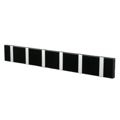 Perchero de pared Knax 60 cm, negro-gris*LoCa Discount