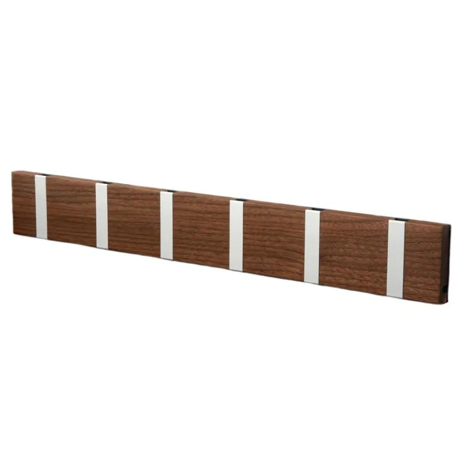 Perchero de pared Knax 60 cm, nogal aceitado-gris*LoCa