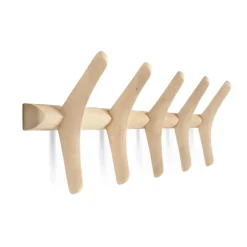Perchero de pared PI, Plátano lacado, 70x21 cm*Ethnicraft Discount