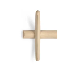Perchero de pared PI, Plátano lacado, 70x21 cm*Ethnicraft Discount