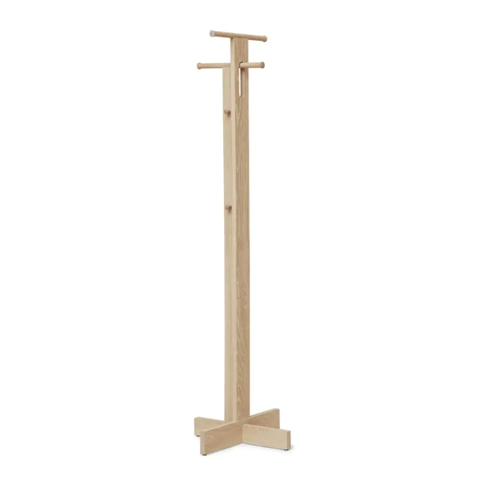 Perchero Foyer 173,3 cm, Roble blanco*Form & Refine
