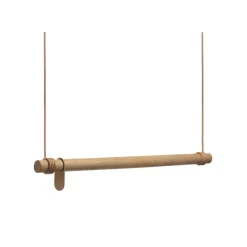 Perchero Swing, Oak natural, m, cordón natural*LIND DNA Outlet