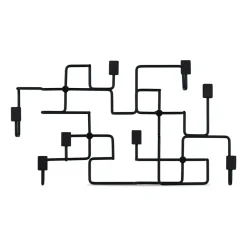 Perchero Underground, -roble teñido de*Gejst Outlet