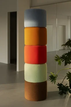 Puf Bon Ø50x41 cm, Eggshell*Hem Outlet