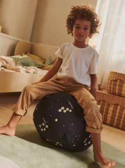 Puf de asiento Constellation, Dark blue, Ø50 cm*Ferm Living Best