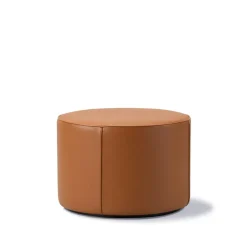 Puf Mono , Cuero omni 307 cognac - Ø55 cm*Fredericia Furniture Hot