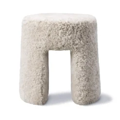 Puf Sequoia, Piel de oveja Moonlight*Fredericia Furniture Hot