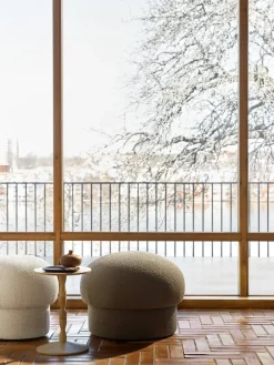 Pufe Uno Ø65 cm, Brown*Design House Stockholm Hot