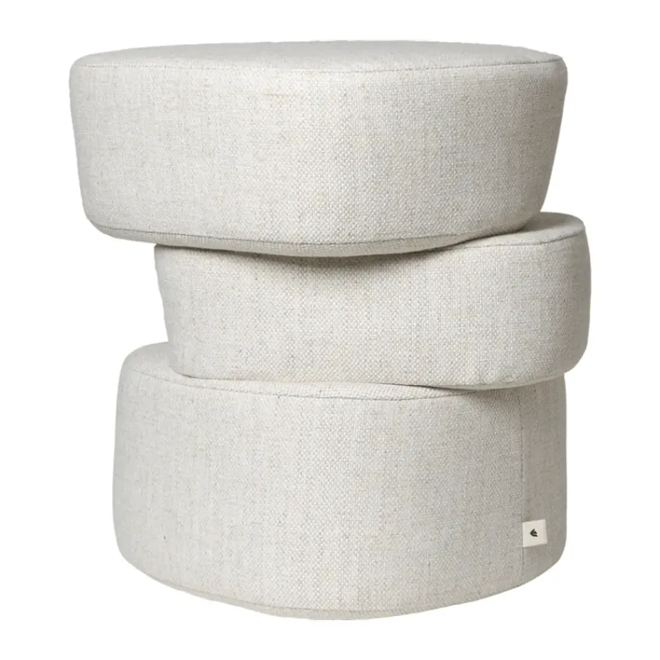 Puff de asiento Plyo staple, Off-white*Ferm Living Online