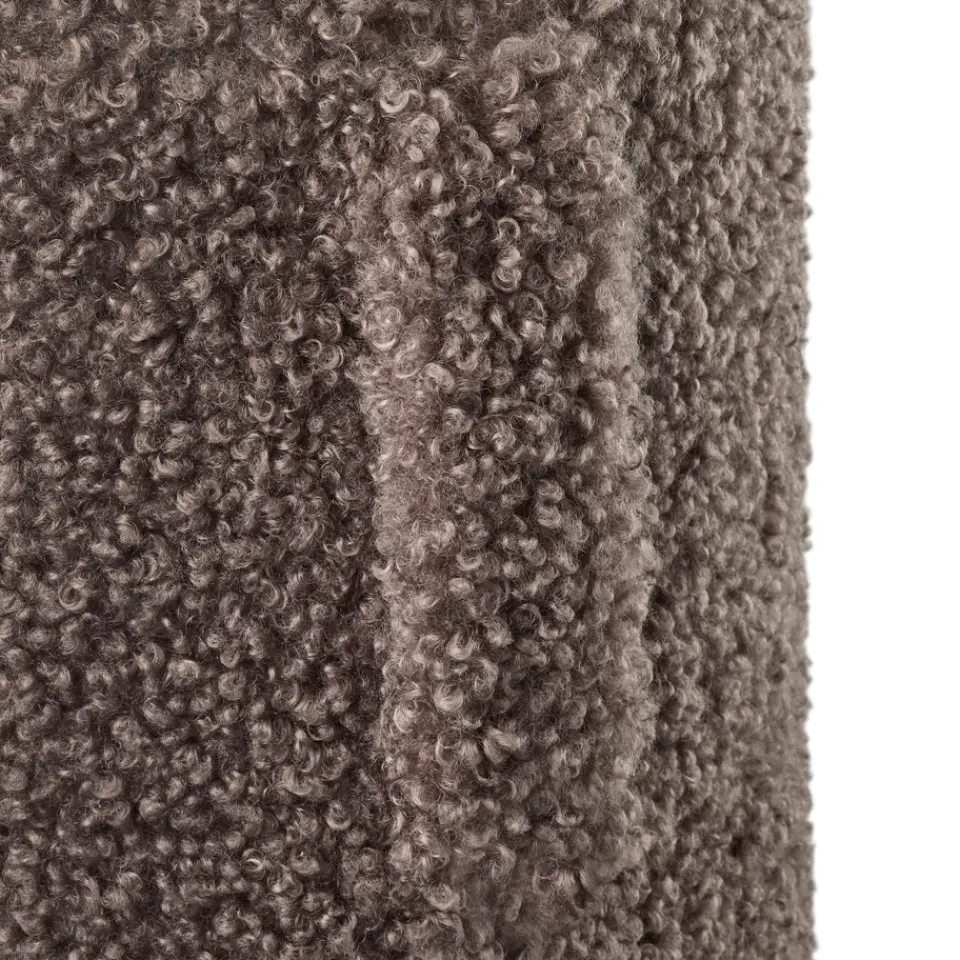 Puff de asiento Teddy, Espresso, Ø35 × 40 cm*Blomus Online