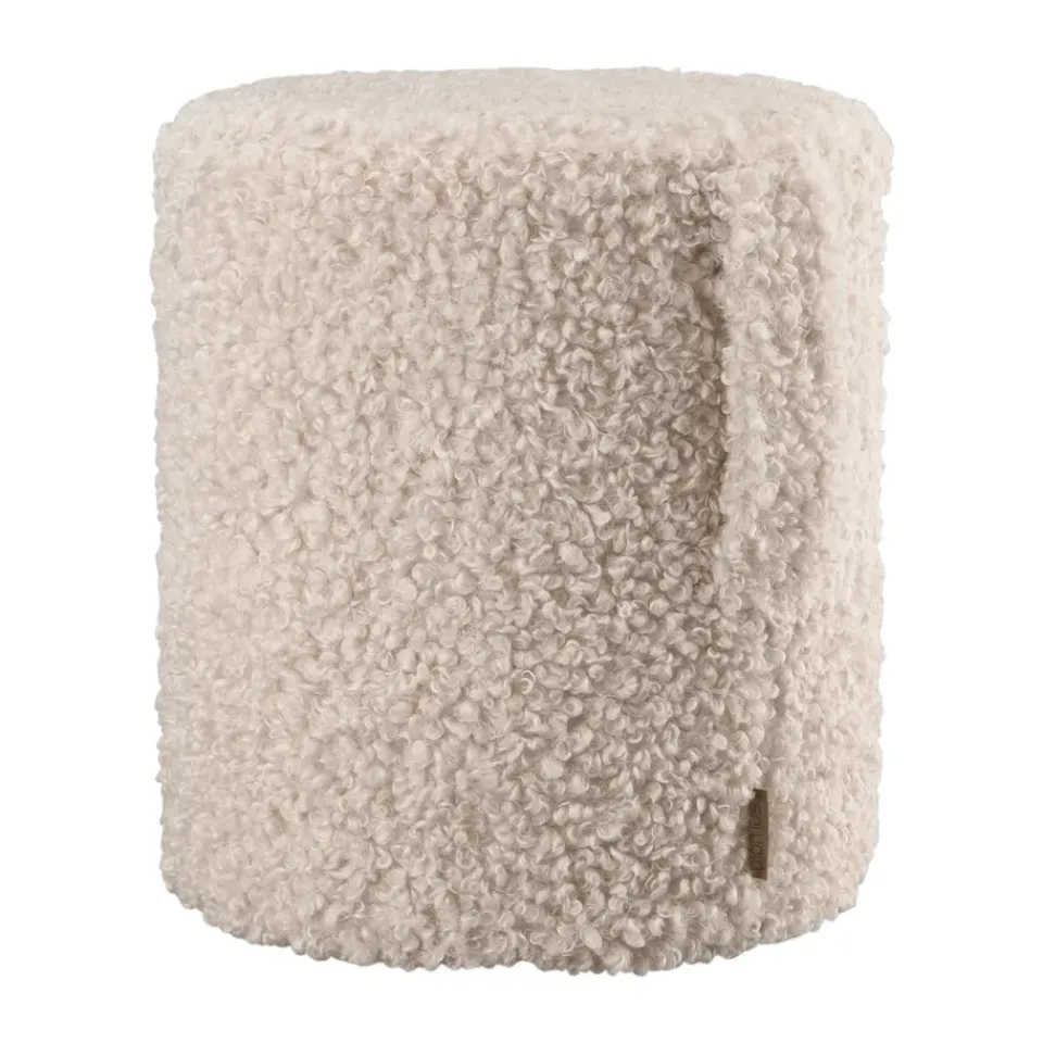 Puff de asiento Teddy, Moonbeam, Ø35 × 40 cm*Blomus Clearance