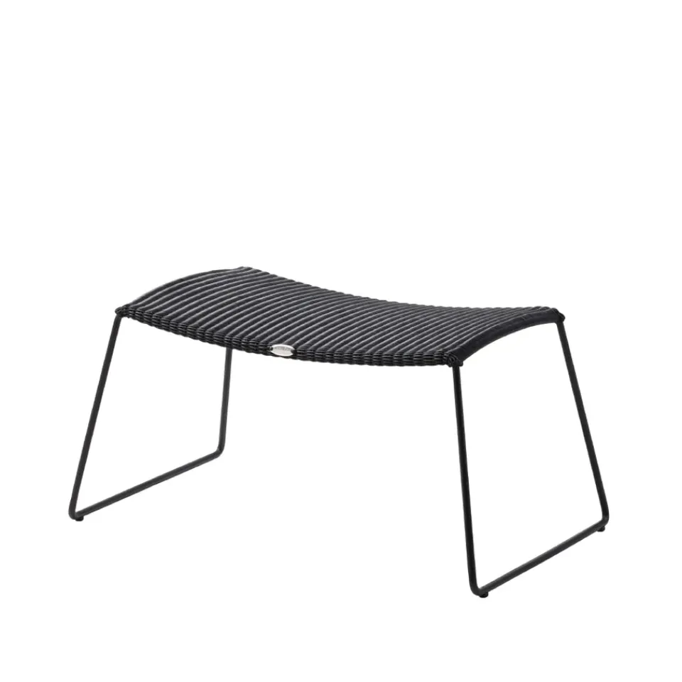 Reposapiés Breeze, Black*Cane-line Outlet