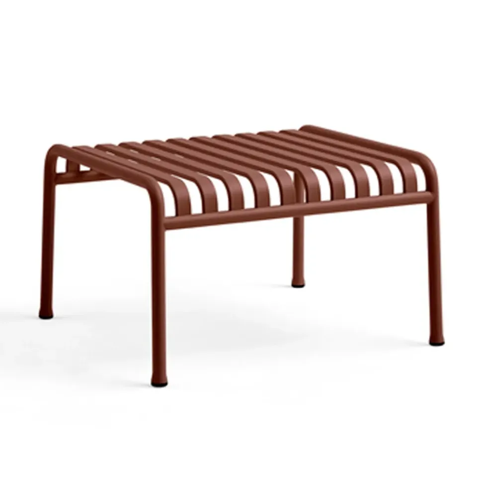 Reposapiés Palissade Ottoman, Iron red*HAY Hot