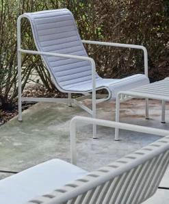 Reposapiés Palissade Ottoman, Sky grey*HAY Hot