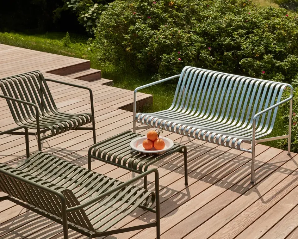 Reposapiés Palissade Ottoman, Olive*HAY Discount