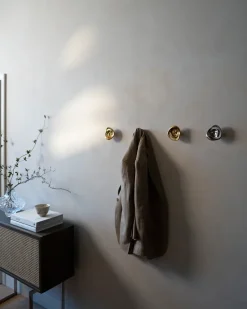 Ripple núm. 02 colgador grande, Cromo*Hein Studio Outlet