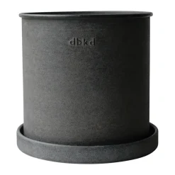Set de 2 macetas Plant pot small, Black*DBKD Discount