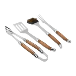 Set de barbacoa Laguiole By , 4 piezas, Roble*Hâws Clearance