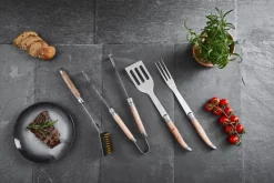 Set de barbacoa Laguiole By , 4 piezas, Roble*Hâws Clearance
