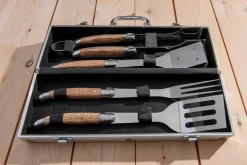 Set de barbacoa Laguiole By , 4 piezas, Roble*Hâws Clearance