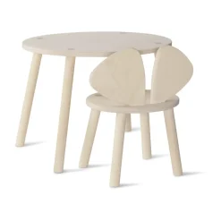 Set silla + mesa infantil Mouse, Abedul*Nofred Best
