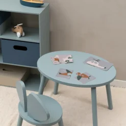 Set silla + mesa infantil Mouse, oliva*Nofred Outlet