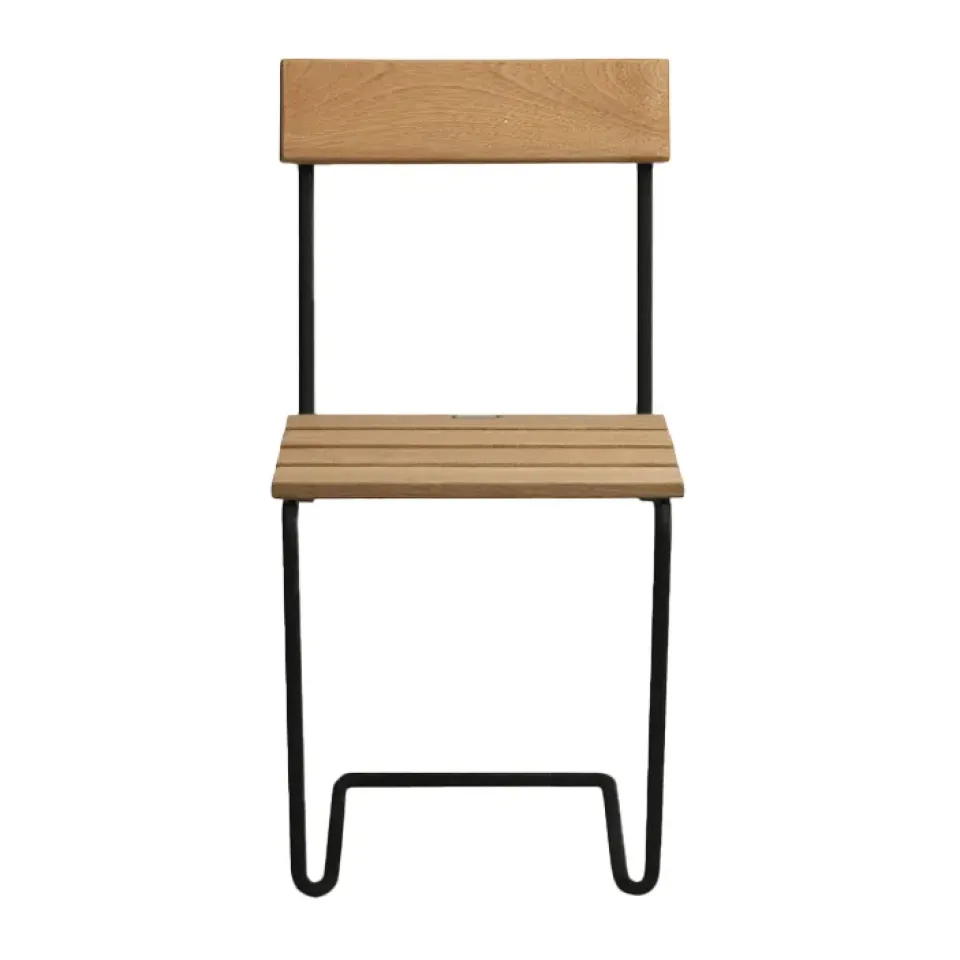 Silla 1, Roble aceitado-negro*Grythyttan Stålmöbler Discount
