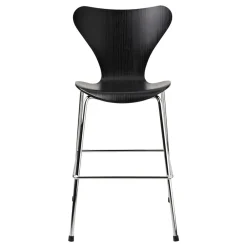 Silla 3177 Series 7 Junior cromo, Black*Fritz Hansen Online