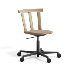 Silla Alt base giratoria con asiento tapizado roble, Hallingdal 65-220-natural aceite*Stolab Sale