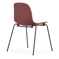 Silla apilable Form negro acero 52x79 cm,*Normann Copenhagen